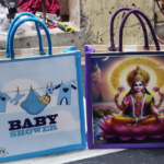 Multi Color Jute Bag